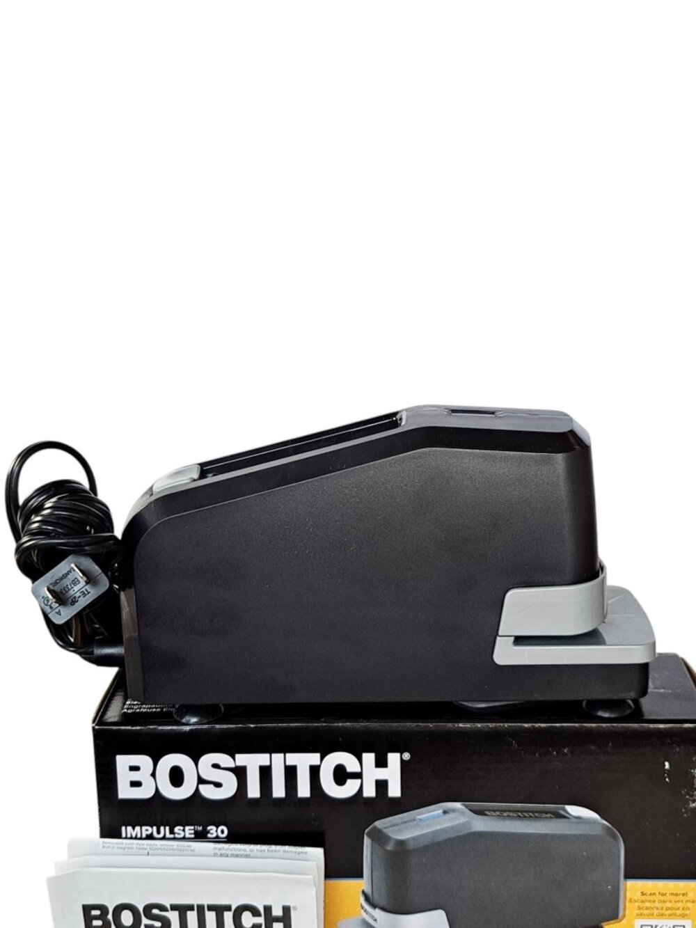 Bostitch 02210 30 Sheet Electric Stapler - Black - Picture 11 of 16